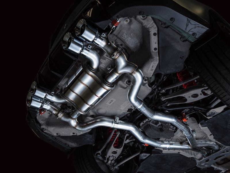AWE Tuning SwitchPath Cat-Back Exhaust for BMW G8X M3/M4 - Chrome Silver Tips Catback AWE Tuning
