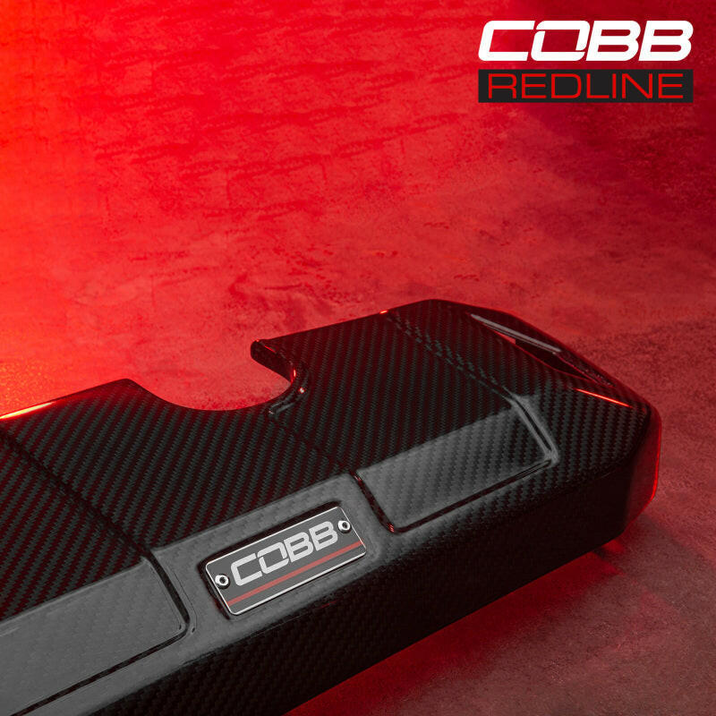 Cobb 17-20 Ford F-150 EcoBoost 3.5L/Raptor / 18-20 F-150 2.7L Redline Carbon Fiber Coolant Cover Engine Covers COBB