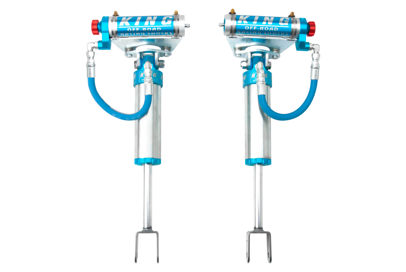 King Shocks 2011+ Chevrolet Silverado 2500/3500/HD Front 2.5 Dia Remote Res Shock w/Adjuster (Pair) Shocks and Struts King Shocks