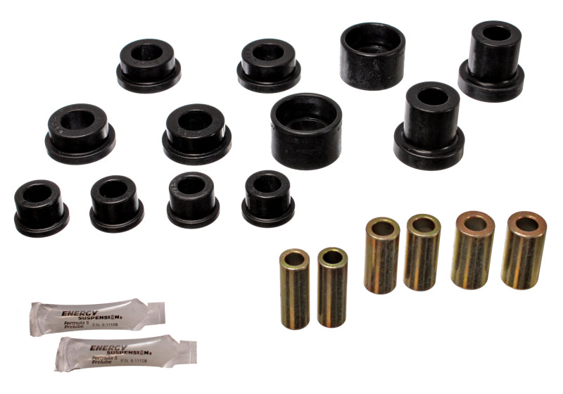 Energy Suspension 90-94 Mitsubishi Eclipse AWD Black Rear Control Arm Bushing Set Bushing Kits Energy Suspension