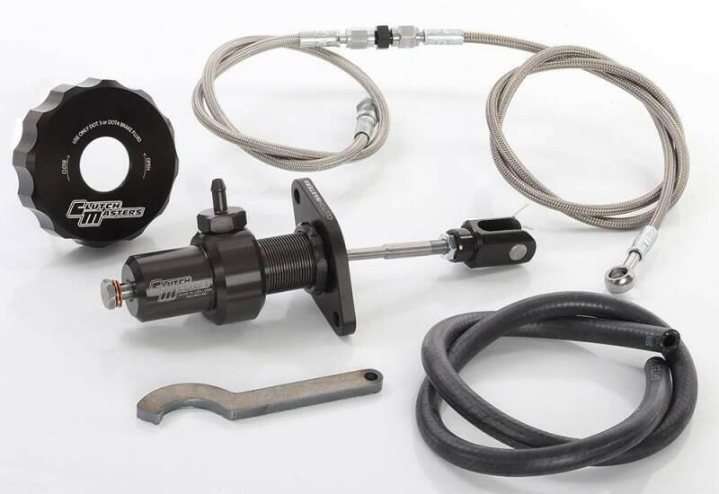 Clutch Masters 17-21 Honda Civic EX/Si 1.5L Turbo .75in Bore Master Cylinder Upgrade Kit - Black Clutch Master Cylinder Clutch Masters