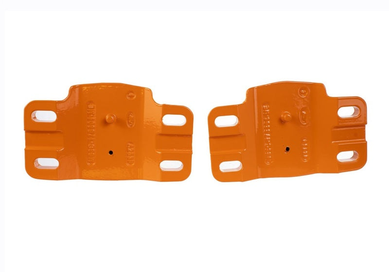 Ford Racing 2021+ Bronco Front Bumper Tow Hooks - Orange (Pair) Tow Hooks Ford Racing