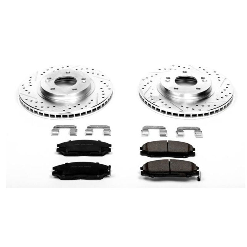 Power Stop 01-06 Hyundai Santa Fe Front Z23 Evolution Sport Brake Kit Brake Kits - Performance D&S PowerStop