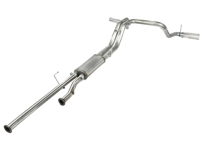 aFe MACHForce XP 2-1/2in to 3in 409 SS Cat-Back Exhaust w/ Polished Tips 10-17 Toyota Tundra V8 5.7L Catback aFe