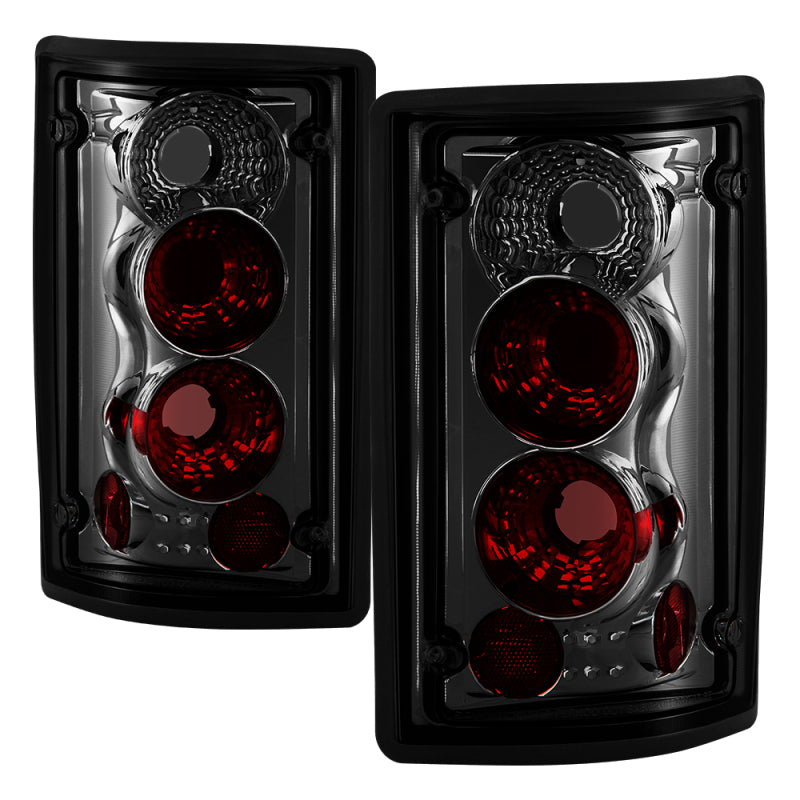 Spyder Ford Excursion 00-06/Econoline 150/250/350/450/550 95-06 Euro Tail Lights Smk ALT-YD-FEC00-SM Tail Lights SPYDER