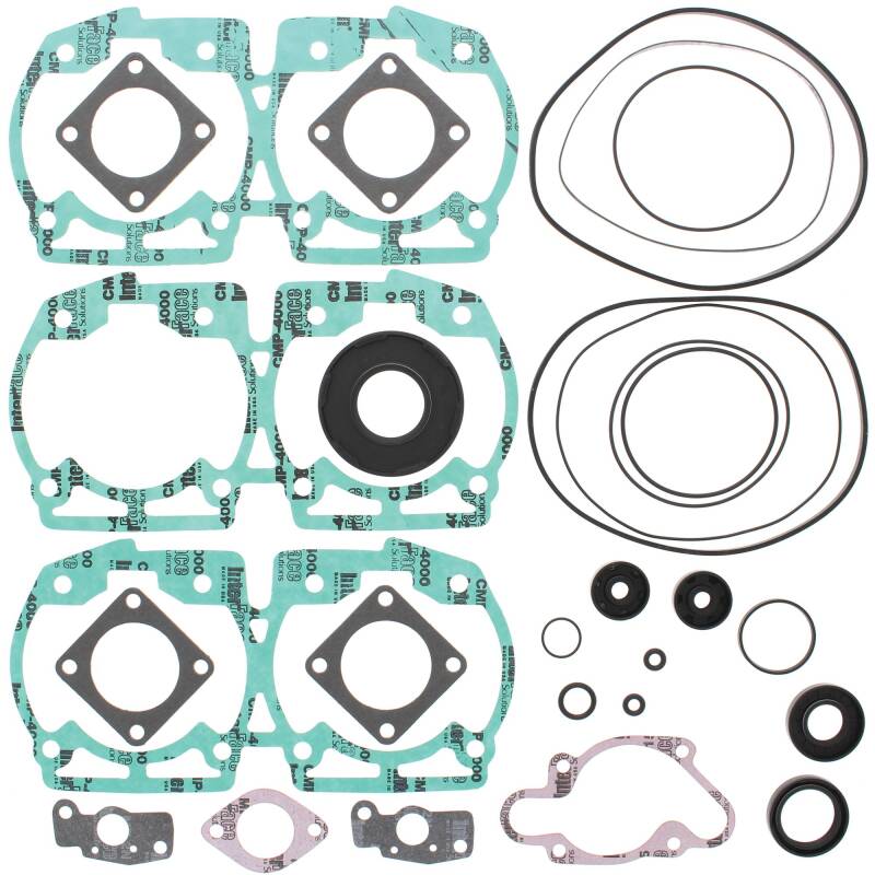 Vertex Gaskets 95-96 Ski-Doo Formula SS Complete Gasket Kit w/ Oil Seals Engine Hardware Vertex Pistons