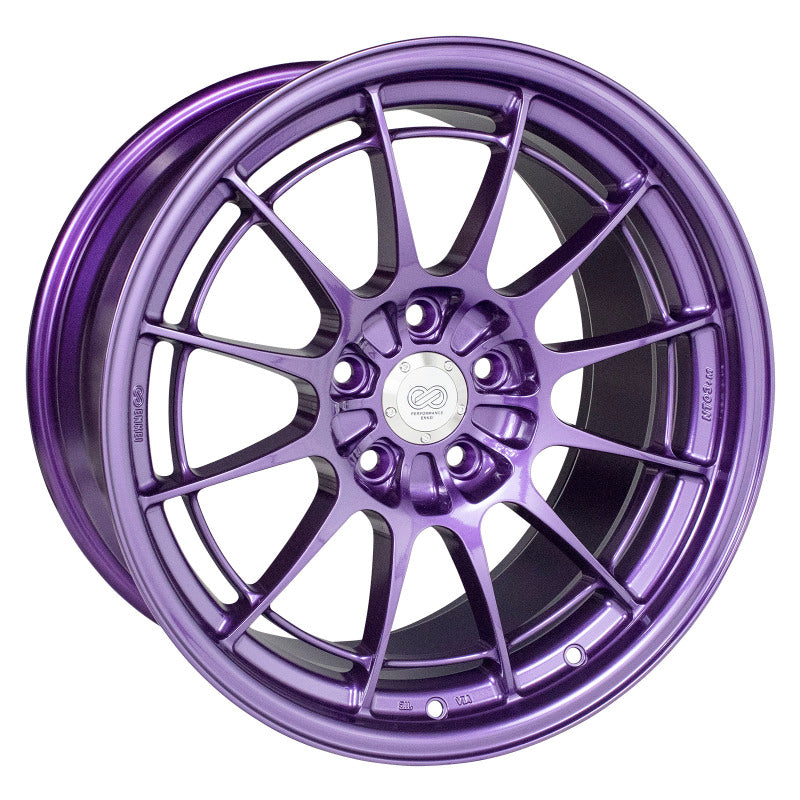 Enkei NT03+M 18x9.5 5x114.3 40mm Offset 72.6mm Bore Purple Wheel (MOQ 40) Wheels - Cast Enkei