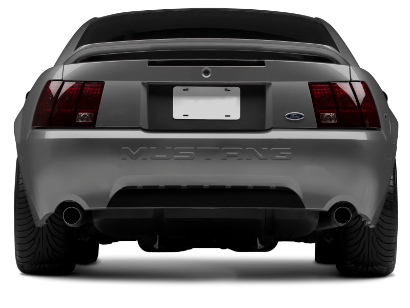 Raxiom 99-04 Ford Mustang Excluding 99-01 Cobra Tail Lights- Black Housing (Smoked Lens) Tail Lights Raxiom