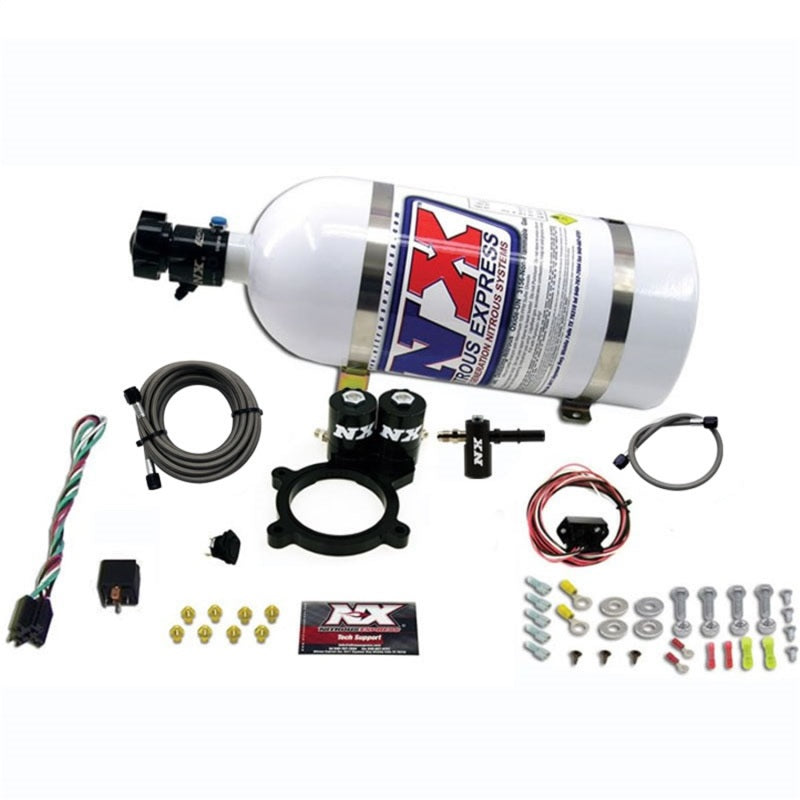 Nitrous Express 2014+ GM 5.3L Truck Nitrous Plate Kit (50-250HP) w/10lb Bottle Nitrous Systems Nitrous Express