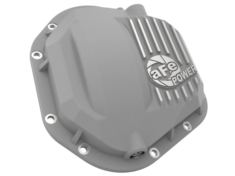 aFe Street Series Dana 60 Front Differential Cover Raw w/ Machined Fins 17-20 Ford Trucks (Dana 60) Diff Covers aFe