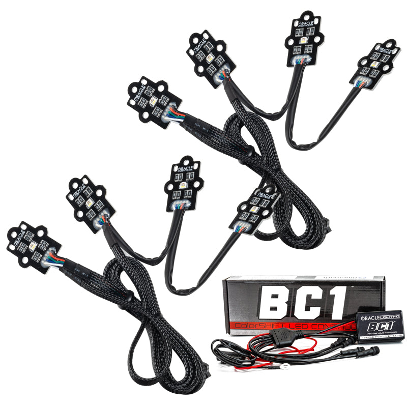 Oracle 21-22 Nissan Titan RGB+W Headlight DRL Upgrade - ColorSHIFT w/ BC1 Controller Headlights ORACLE Lighting