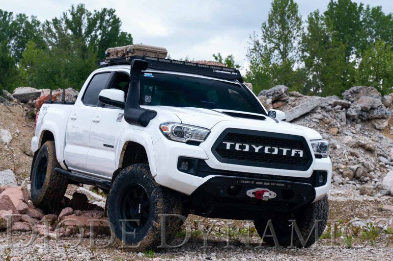 Diode Dynamics 16-21 Toyota Tacoma Pro SS3 LED Ditch Light Kit - White Combo Light Accessories and Wiring Diode Dynamics