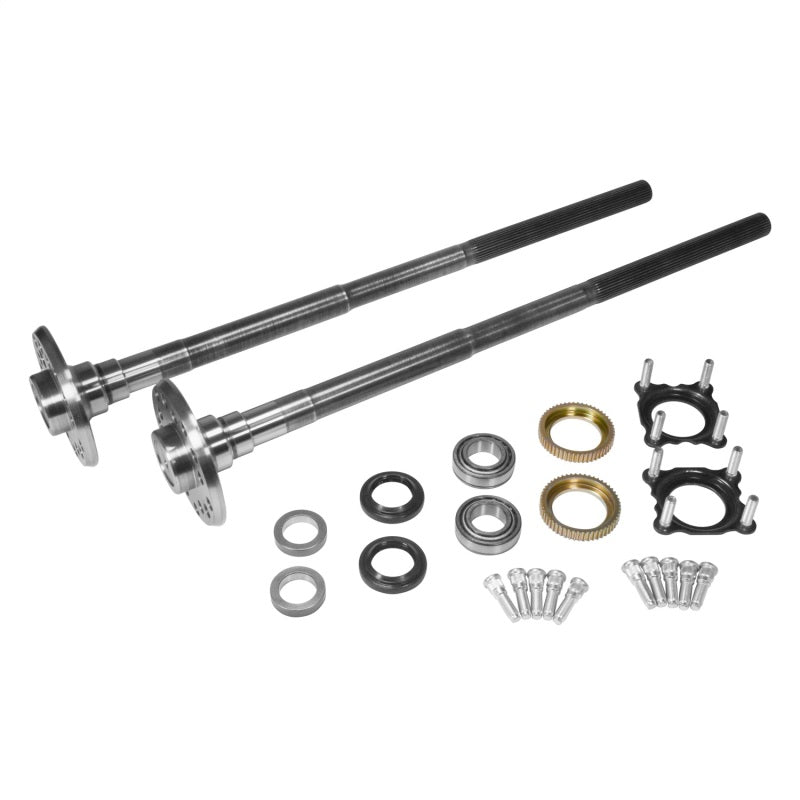 Yukon Gear Chromoly Rear Axle Kit Dana 44 Jeep JK Non-Rubicon 30 Spline 32in Long Axles Yukon Gear & Axle