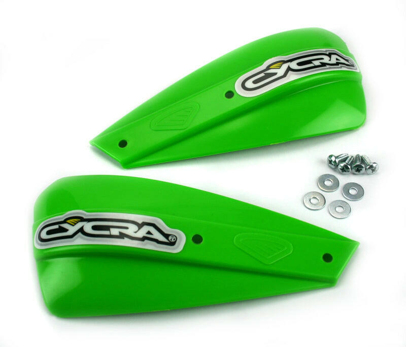 Cycra Low Profile Enduro Handshield - Green Hand Guards Cycra