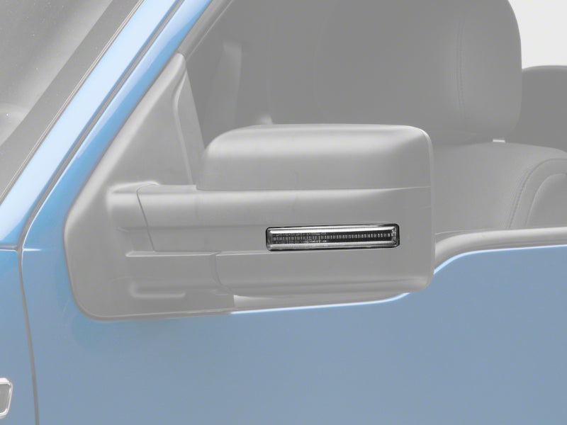 Raxiom 09-14 Ford F-150 Axial Series LED Mirror Mounted Turn Signals- Clear Side Mirrors Raxiom