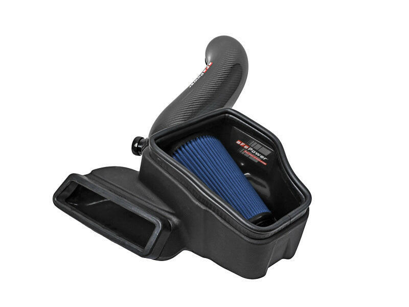 aFe 15-19 VW Golf R (MKVII) L4-2.0L (t) Track Series Carbon Fiber Intake System w/ Pro 5R Filter Cold Air Intakes aFe