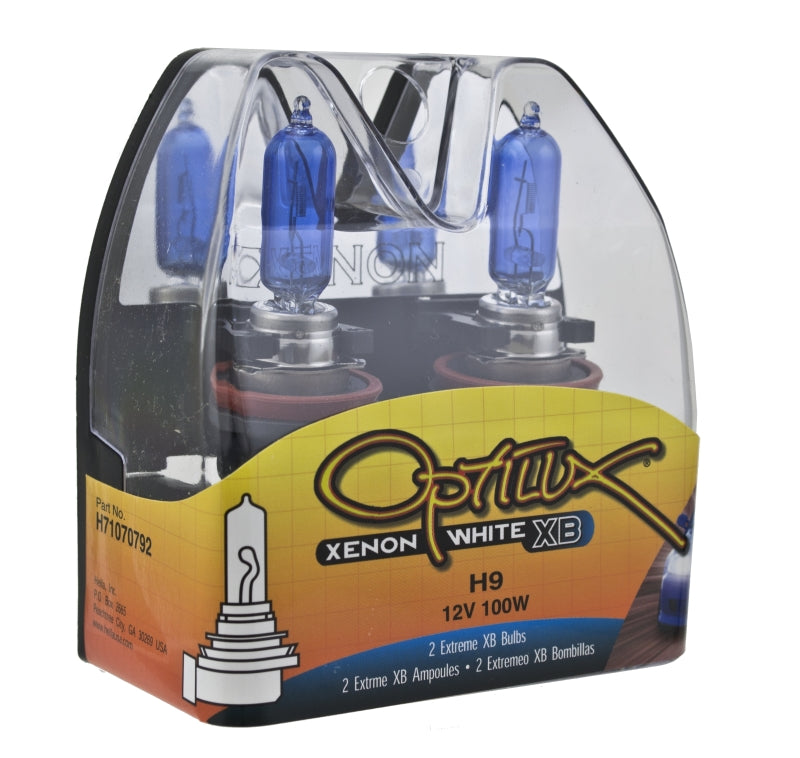 Hella Optilux H9 12V/100W XB Xenon White Bulb (pair) Bulbs Hella