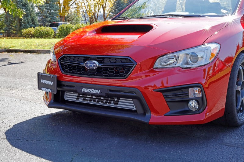 PERRIN 18-21 Subaru WRX/STI (w/FMIC ONLY) License Plate Relocation Kit License Plate Relocation Perrin Performance