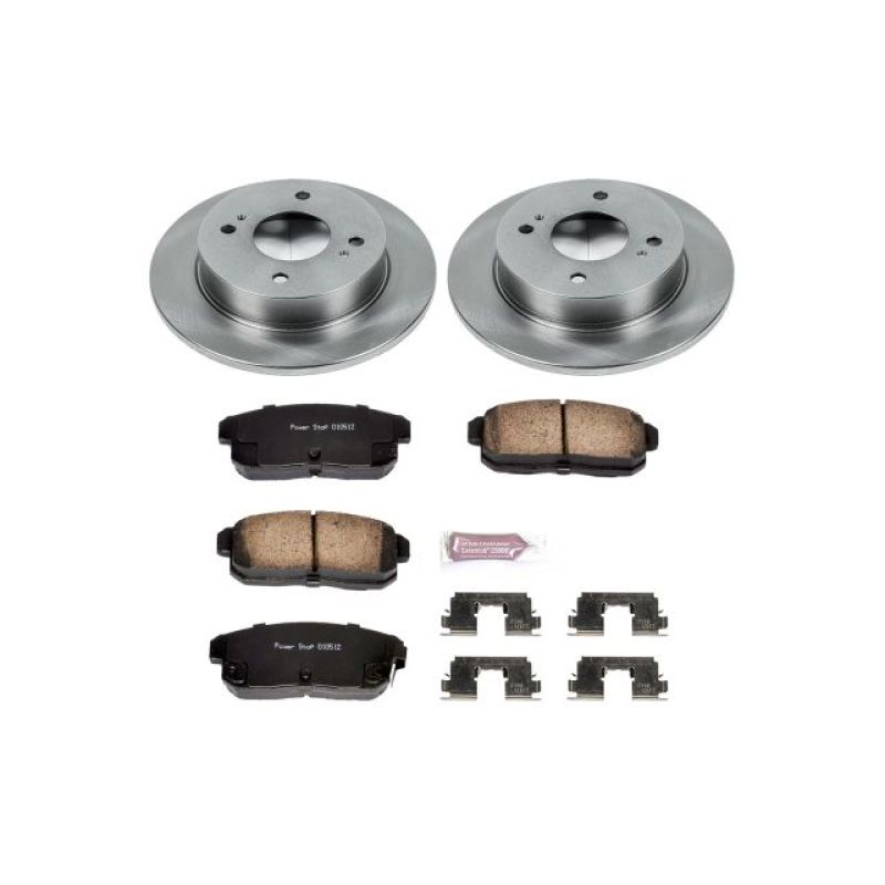 Power Stop 01-02 Infiniti G20 Rear Autospecialty Brake Kit Brake Kits - OE PowerStop