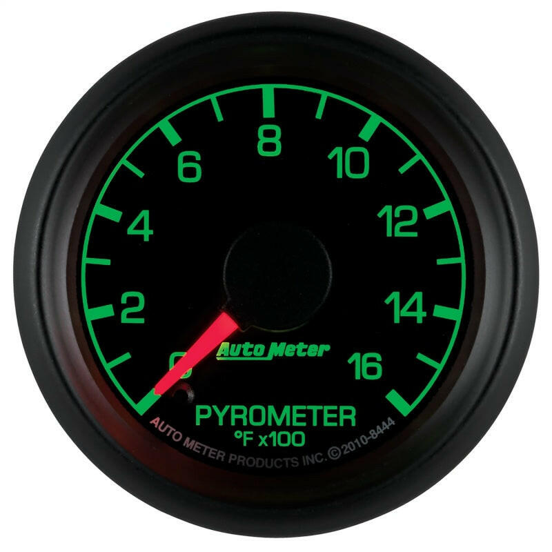Autometer Factory Match Ford 52.4mm Full Sweep Electronic 0-1600 Deg F EGT/Pyrometer Gauge Gauges AutoMeter