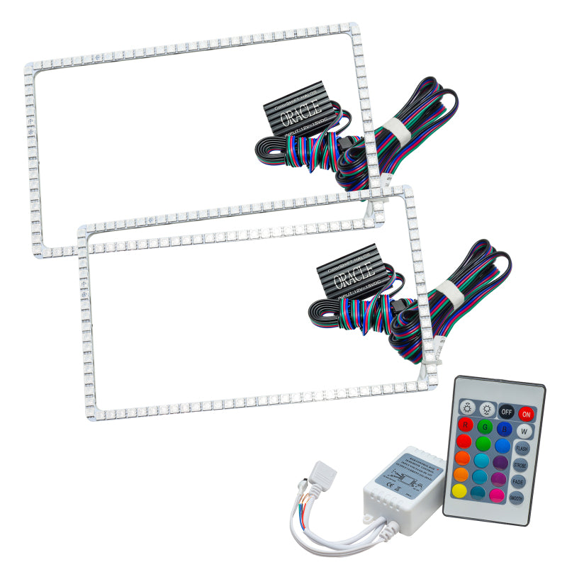 Oracle Dodge Ram 94-01 Halo Kit - ColorSHIFT w/ Simple Controller Headlights ORACLE Lighting