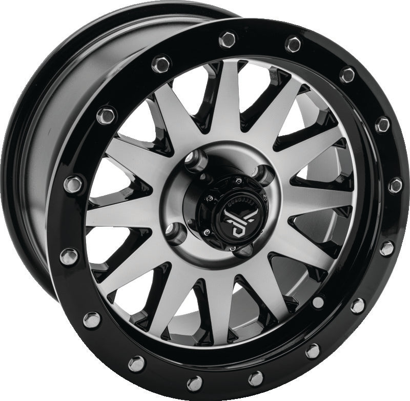 QuadBoss Wagon 14X7 - 5+2 - 4/137 Machined Wheels - Cast QuadBoss