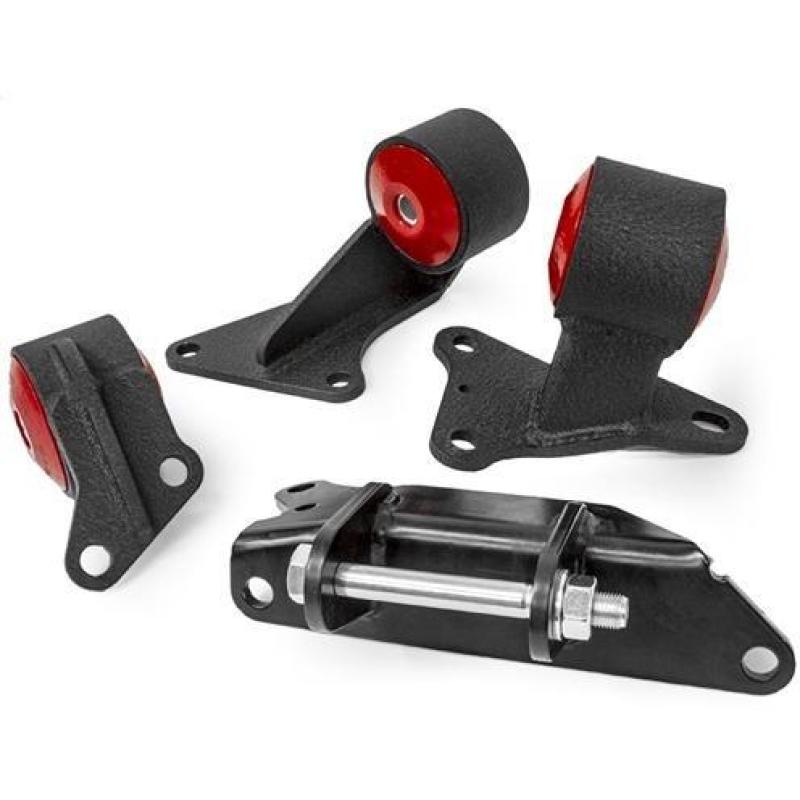 Innovative 86-89 Accord B-Series Black Steel Mounts 60A Bushings Engine Mounts Innovative Mounts