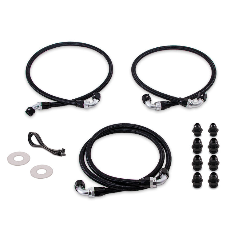 Mishimoto 06-10 Chevrolet/GMC 6.6L Duramax (LLY/LBZ/LMM) Transmission Cooler Line Kit Transmission Coolers Mishimoto