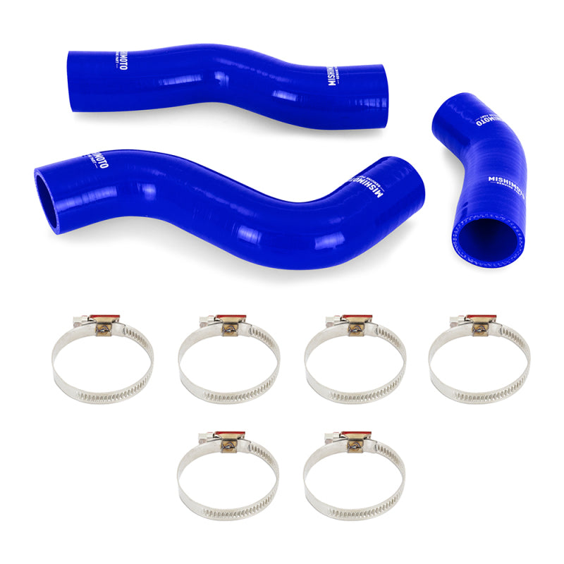 Mishimoto 92-97 Land Cruiser 4.5L I6 Silicone Radiator Hose Kit - Blue Hoses Mishimoto