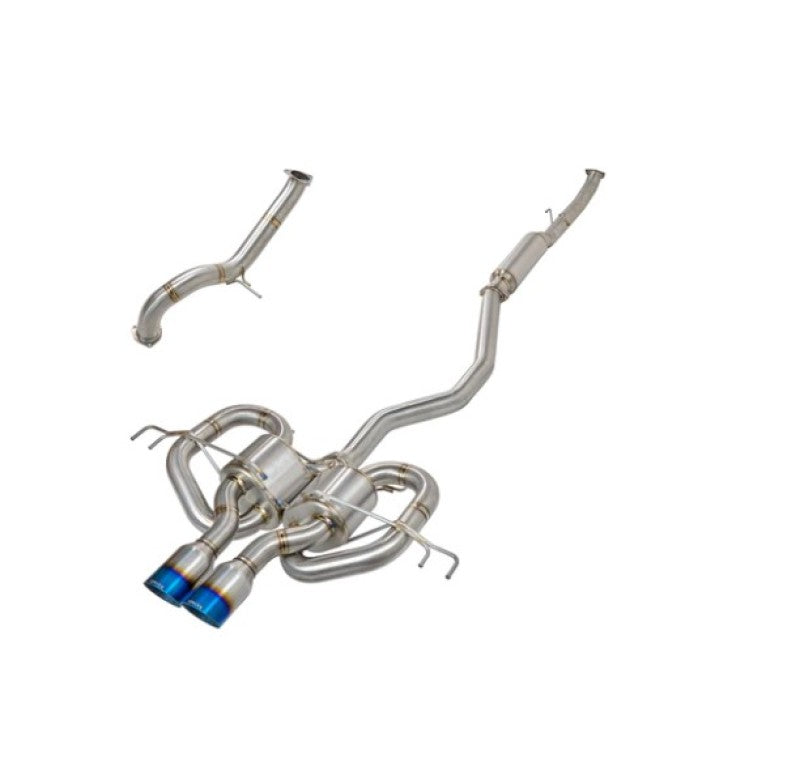 Remark 17-21 Honda Civic Type-R (FK8) Sports Touring Titanium Catback Exhaust w/ Front Pipe Catback Remark