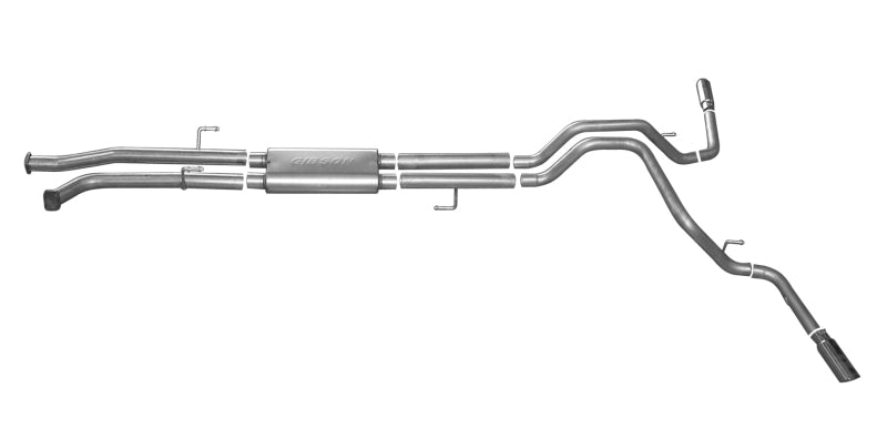 Gibson 14-19 Toyota Tundra SR 4.6L 2.5in Cat-Back Dual Extreme Exhaust - Stainless Catback Gibson