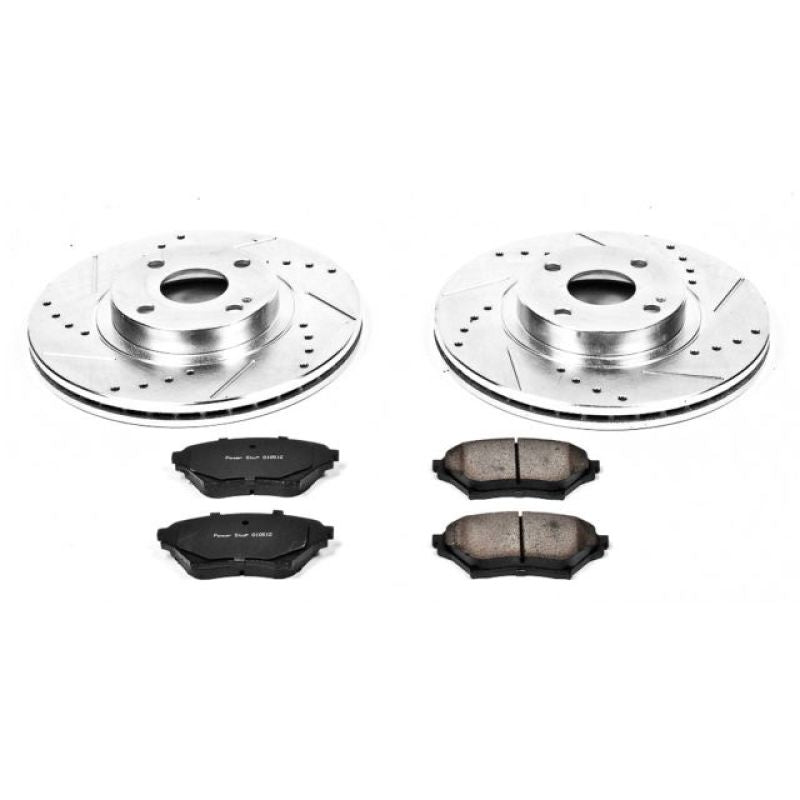 Power Stop 01-05 Mazda Miata Front Z23 Evolution Sport Brake Kit Brake Kits - Performance D&S PowerStop