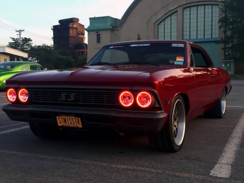 Oracle Pre-Installed Lights 5.75 IN. Sealed Beam - Red Halo Headlights ORACLE Lighting