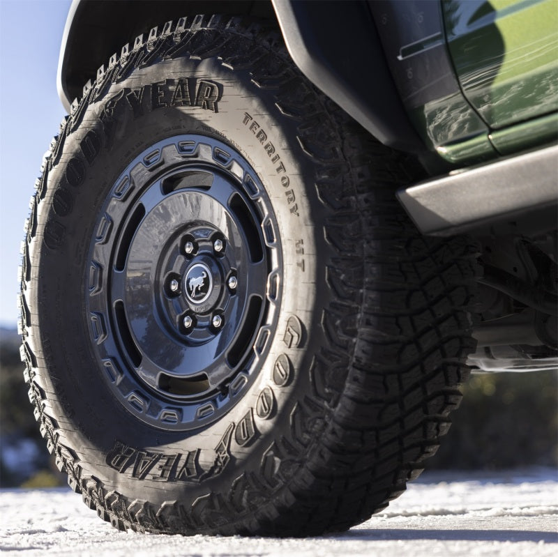 Ford Racing 21-23 Bronco Everglades Wheel Kit - Carbonized Gray Wheels - Cast Ford Racing