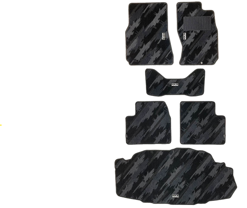 HKS FLOOR MATS BNR34 FULL SET OCT RHD Floor Mats Carpeted HKS