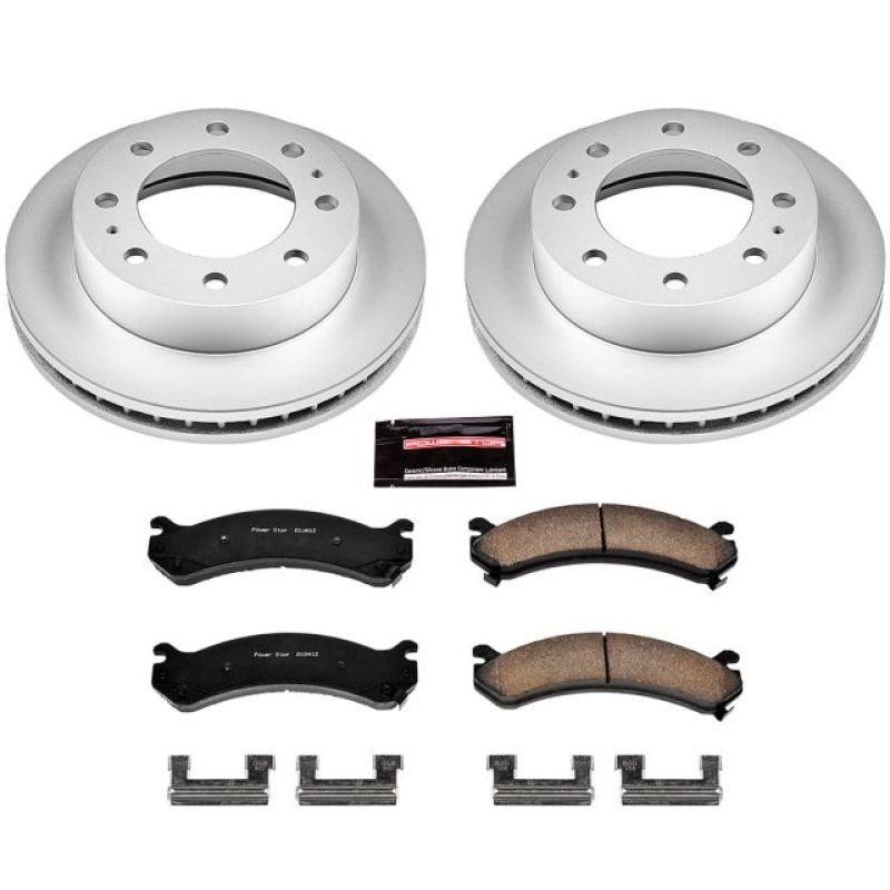 Power Stop 02-04 Chevrolet Avalanche 2500 Front Z17 Evolution Geomet Coated Brake Kit Brake Kits - Performance Blank PowerStop