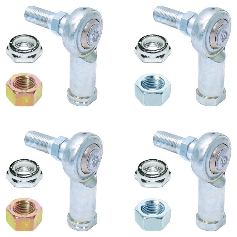 RockJock Adjustable Sway Bar End Link Rod End Pack for Aluminum Arms Heim Style Sway Bar Endlinks RockJock
