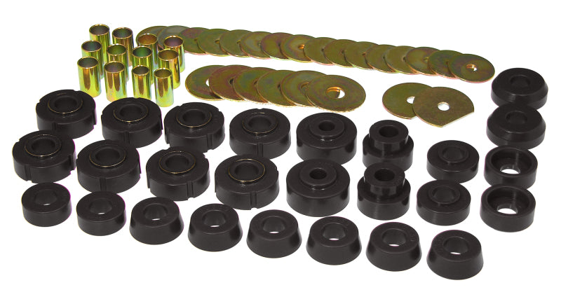 Prothane 65-70 Chevy Impala Convertible Body Mount - Black Bushing Kits Prothane