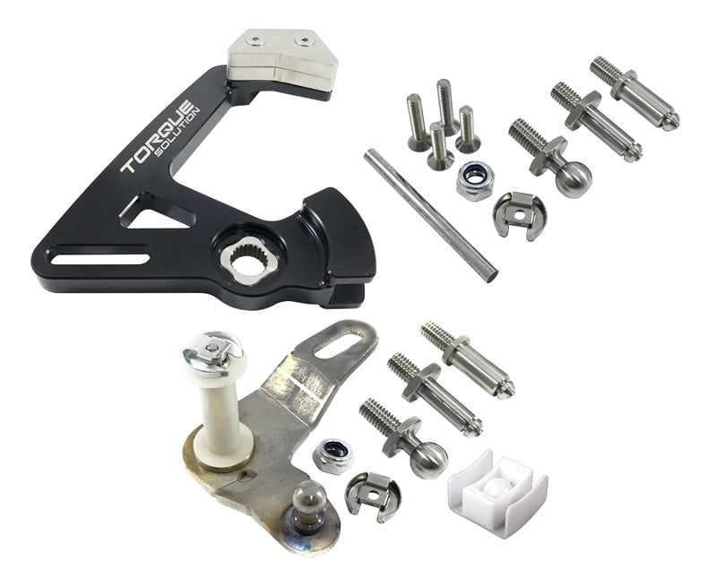 Torque Solution Short Shifter: Volkswagen MK5/MK6/MK7 / Audi MK2/MK3 (6 Speed) w/ Stainless Lever Shifters Torque Solution
