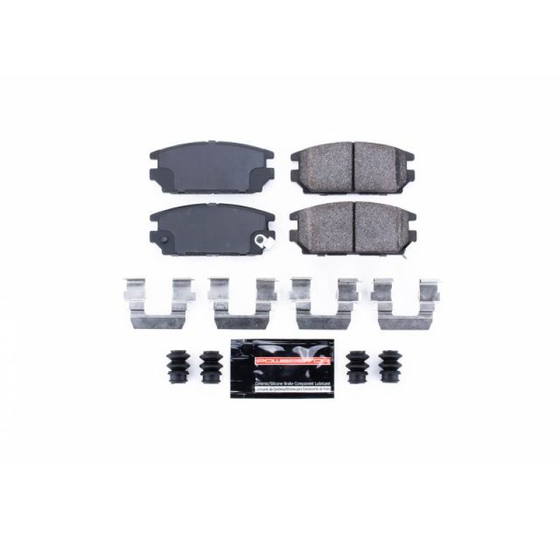 Power Stop 91-94 Dodge Stealth Rear Z23 Evolution Sport Brake Pads w/Hardware Brake Pads - Performance PowerStop