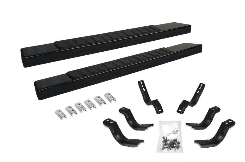 Go Rhino 19-20 Chevy 1500 6in OE Xtreme II Complete Kit w/SideSteps + Brkts Side Steps Go Rhino
