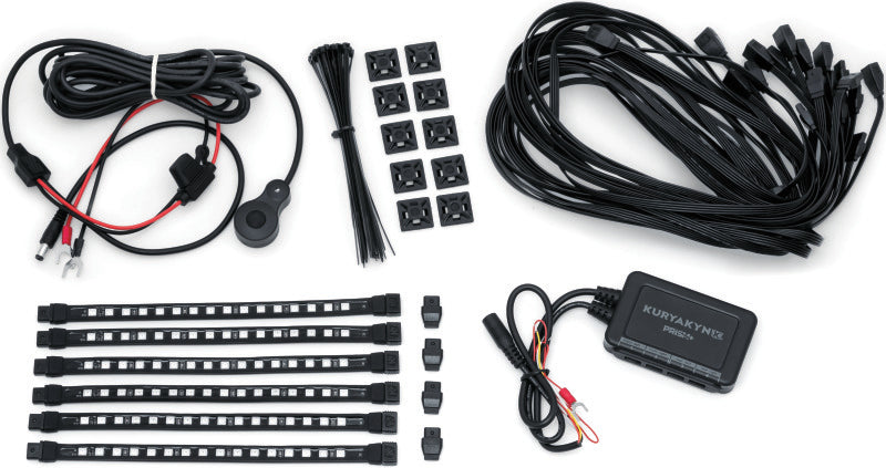 Kuryakyn Nightcrawlers Headlight Kit Brackets Kuryakyn