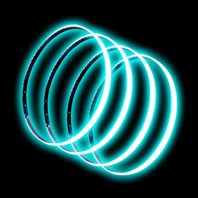 Oracle LED Illuminated Wheel Rings - Aqua Light Strip LED ORACLE Lighting