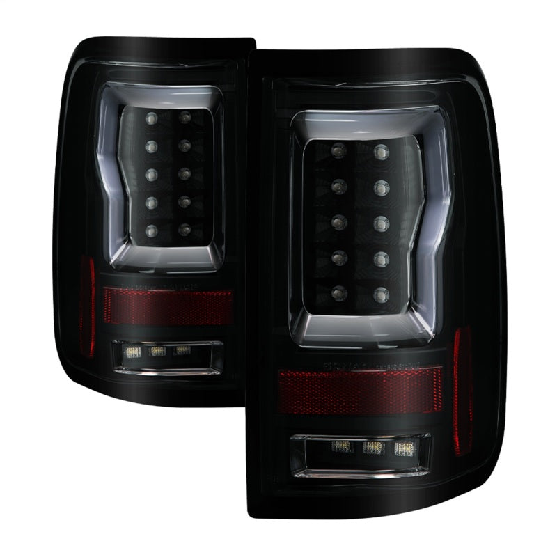 Spyder Ford F150 04-08 Styleside Tail Light V2 - LED - Black Smoke ALT-YD-FF15004V2-LBLED-BSM Tail Lights SPYDER