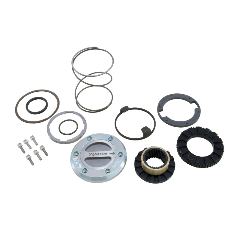 Yukon Hardcore Locking Hub Set for 94-99 Dodge Dana 60 w/Spin Free Kit 1 Side Only Differential Install Kits Yukon Gear & Axle