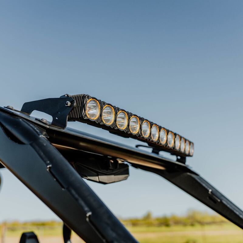 KC HiLiTES 22-24 Polaris RZR Pro R Light Bar Mount for 30in FLEX ERA LED Light Bar - Overhead Light Mounts KC HiLiTES