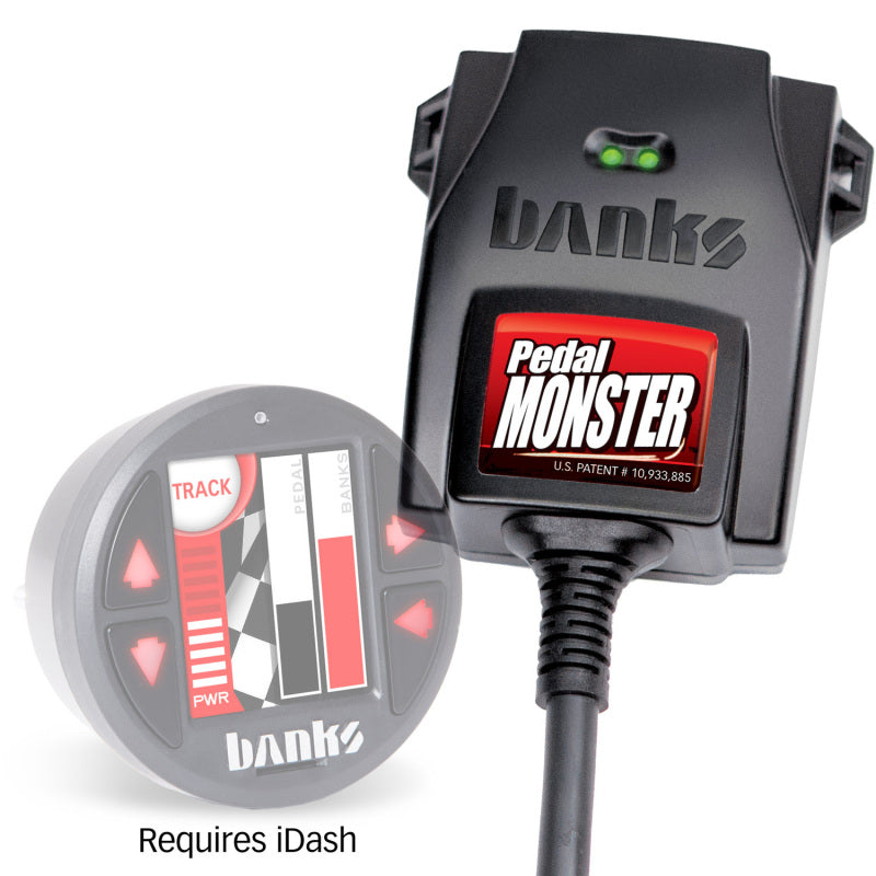 Banks Power Pedal Monster Throttle Sensitivity Booster for Use w/ Exst. iDash - 07.5-19 GM 2500/3500 Throttle Controllers Banks Power