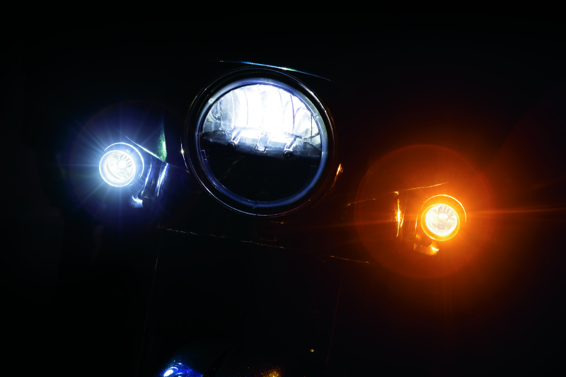 Kuryakyn L.E.D. Bulb 1157 White/Amber Bulbs Kuryakyn