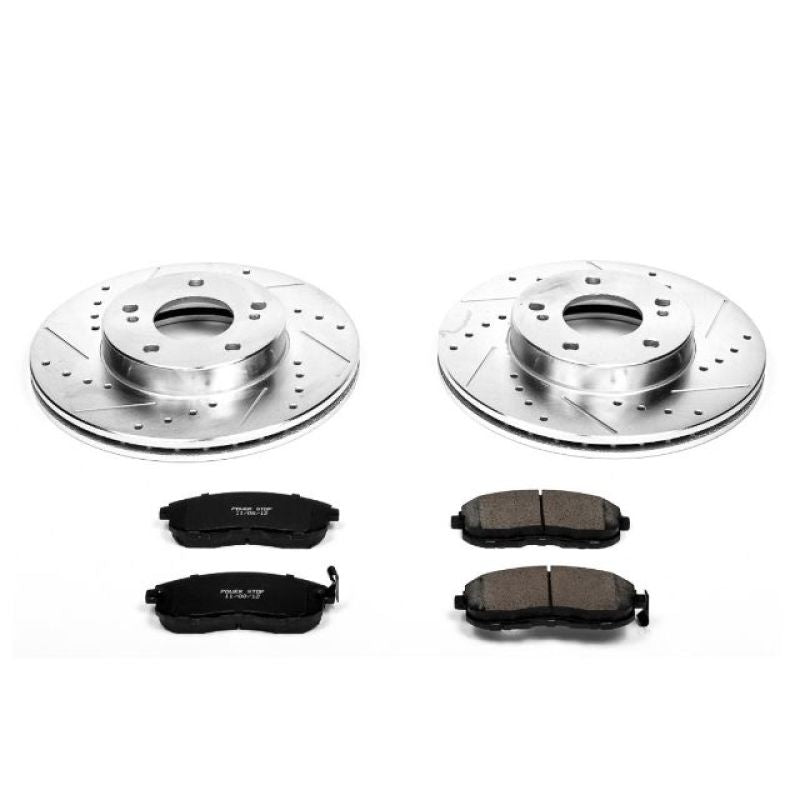 Power Stop 96-99 Infiniti I30 Front Z23 Evolution Sport Brake Kit Brake Kits - Performance D&S PowerStop