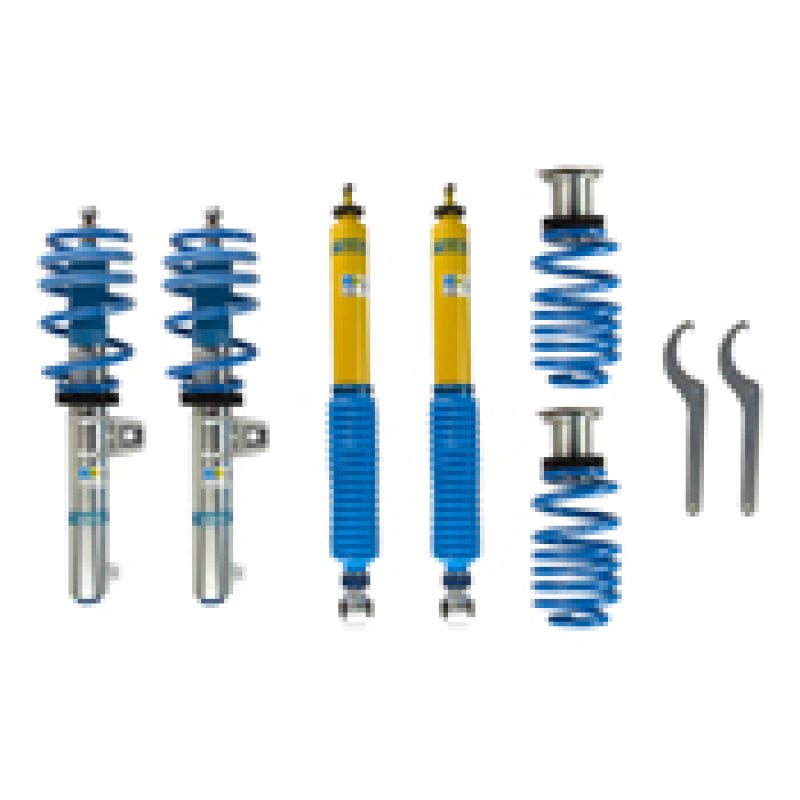 Bilstein B16 (PSS10) Front & Rear Performance Sus System 2015 VW Golf w/ 55mm Outside Dia Strut Coilovers Bilstein